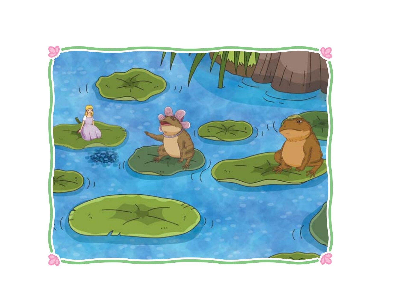 Escape from the Swamp绘本故事第4页