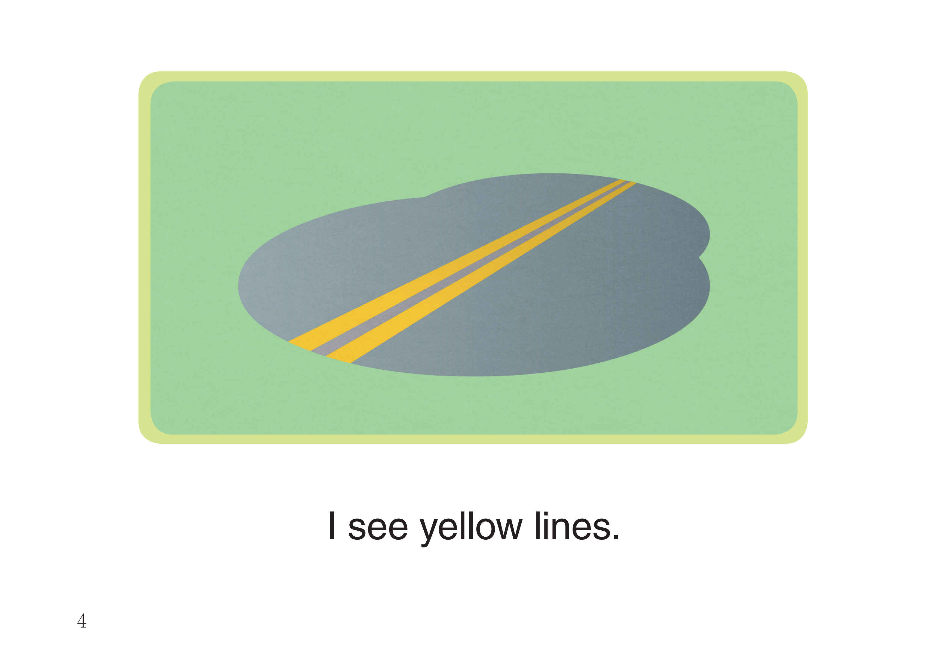 I SEE A Gas Station绘本故事第5页