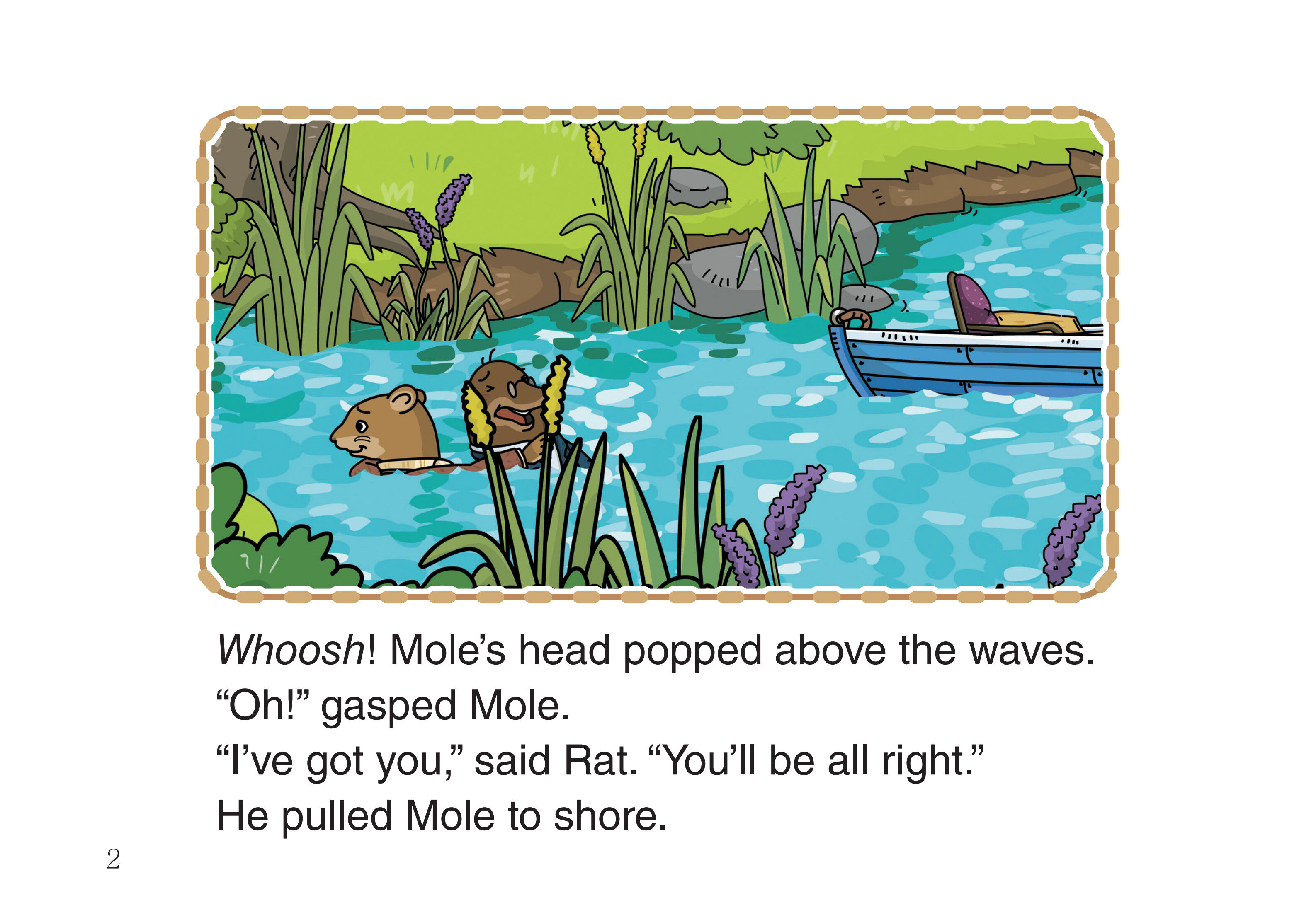 Mole Gets a New Home绘本故事第4页