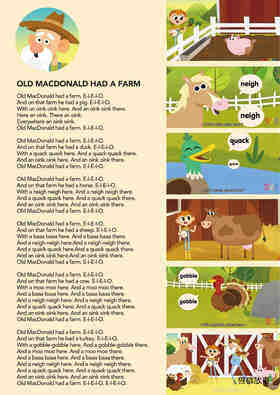 Old MacDonald Had A Farm绘本故事第2页