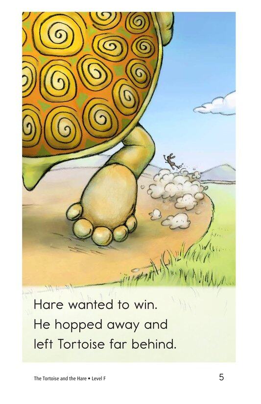 The Tortoise and the Hare绘本故事第5页
