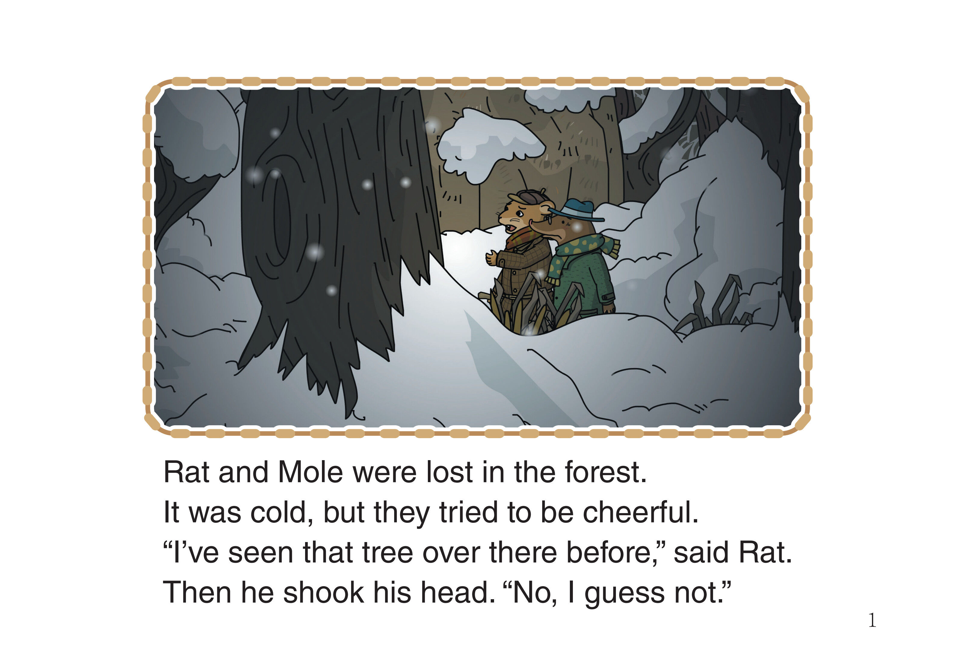 Lost and Cold绘本故事第3页