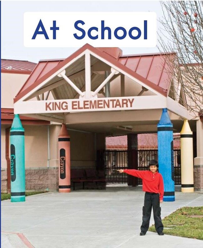 At school绘本故事第2页