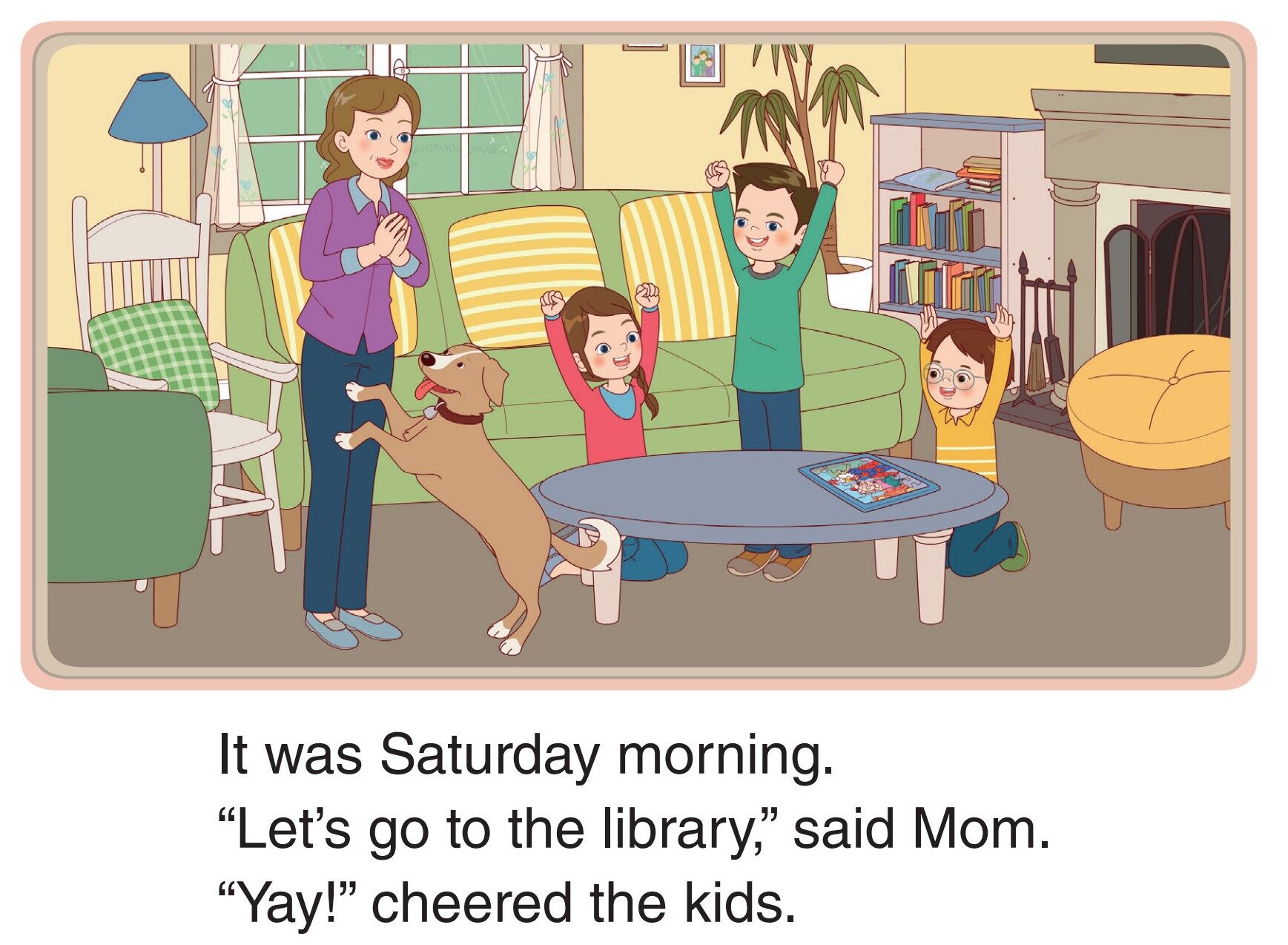 Oliver's Library Book绘本故事第3页