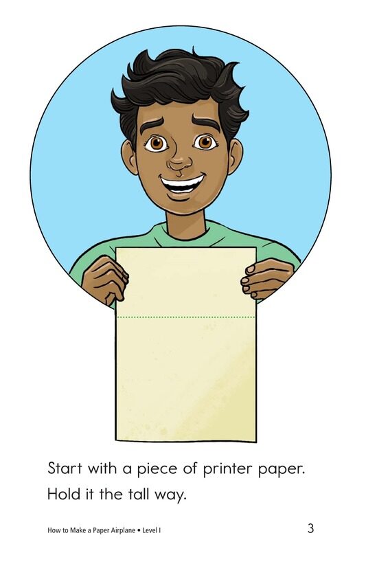 How To Make a Paper Airplane绘本故事第3页