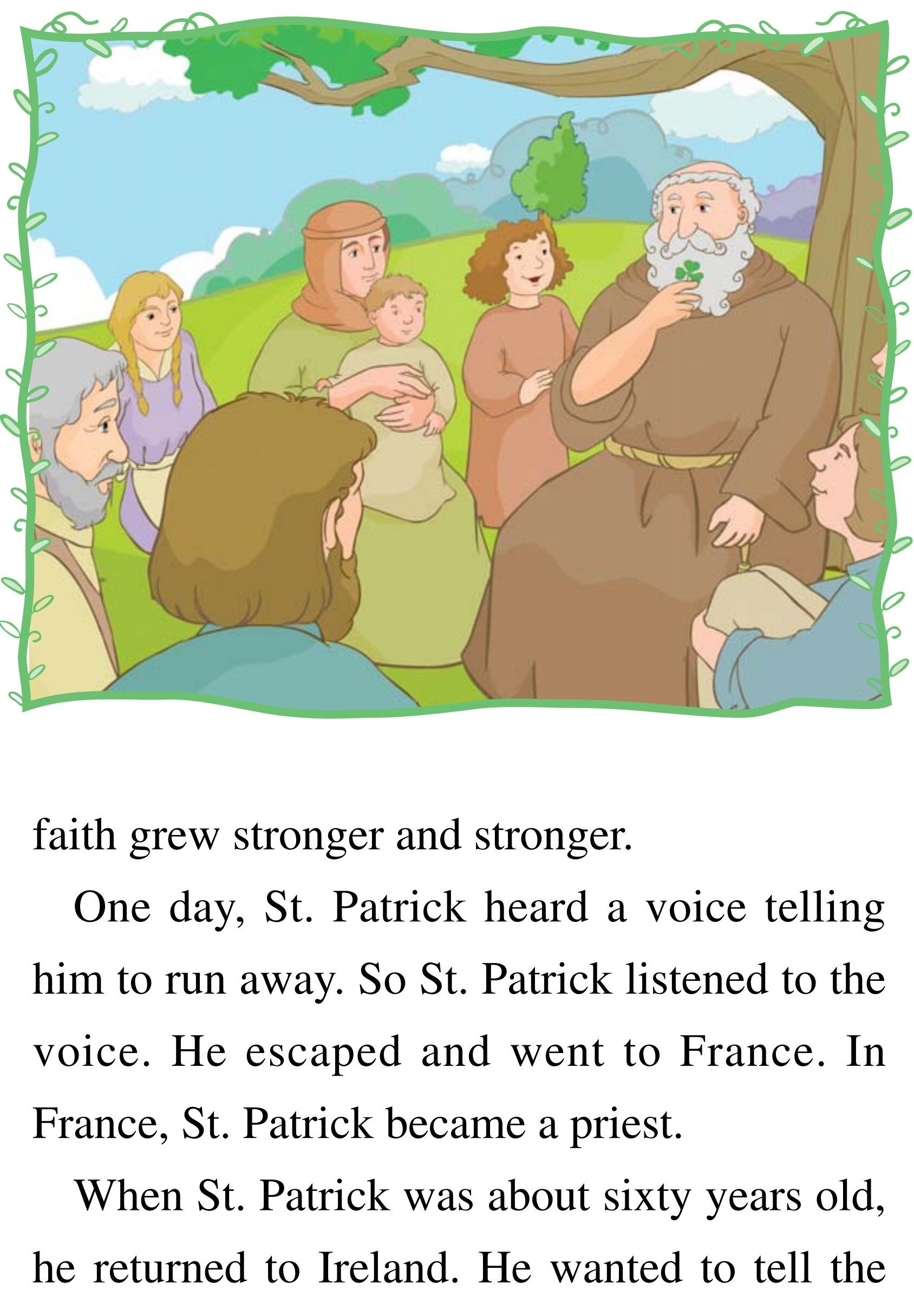 Saint Patrick’s Day绘本故事第4页