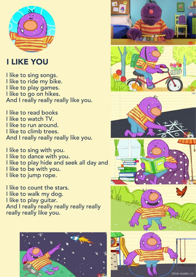 I Like You绘本故事第2页