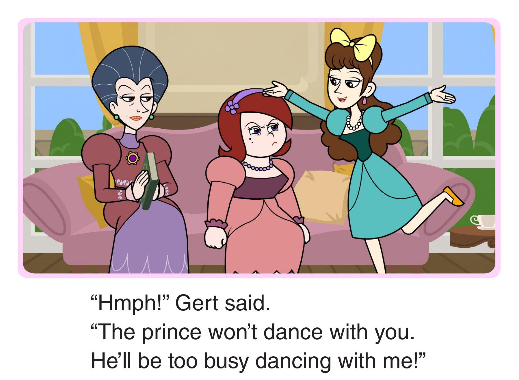 Getting Ready for the Ball绘本故事第3页