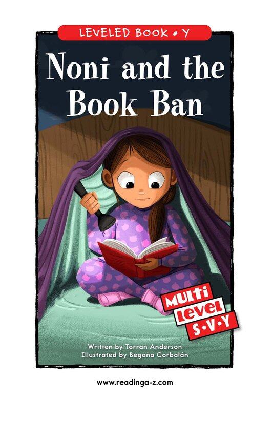 Noni and the Book Ban绘本故事第2页