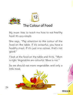 The Colour of Food绘本故事第2页