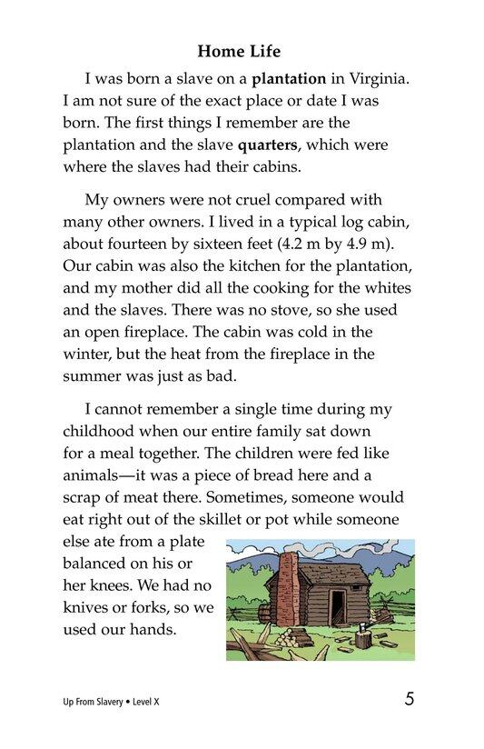 Up From Slavery绘本故事第4页
