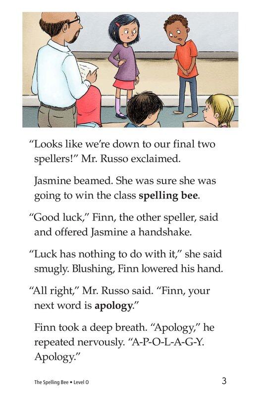 The Spelling Bee绘本故事第3页