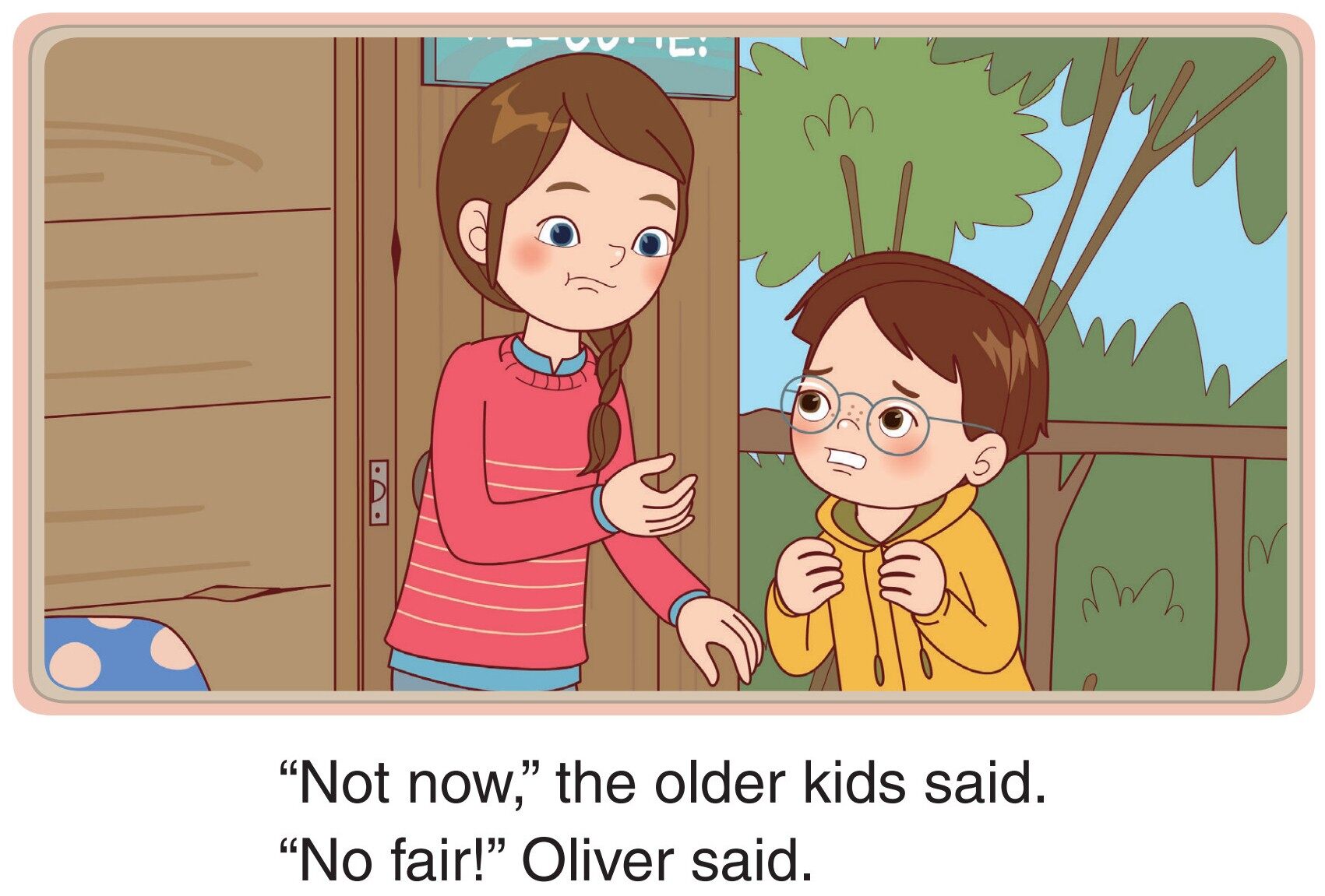 The Club in the Tree House绘本故事第4页