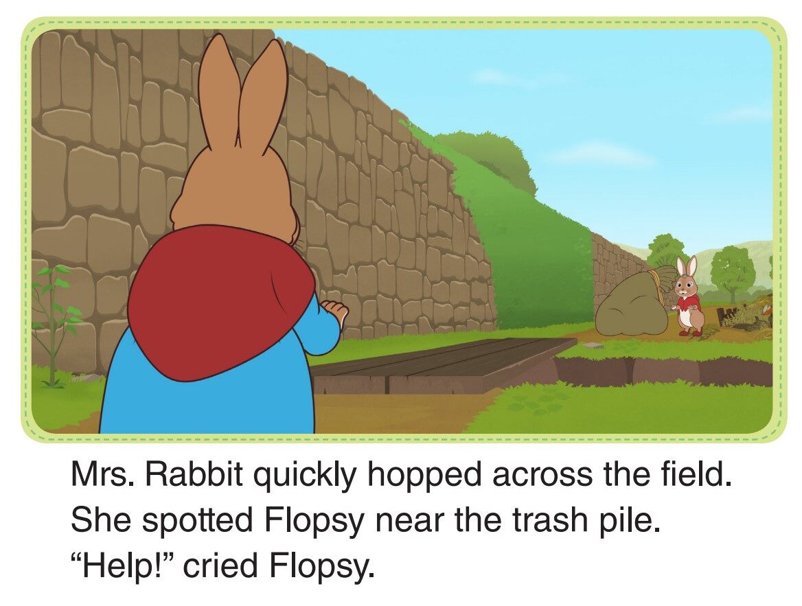 Mrs. Rabbit's Plan绘本故事第3页