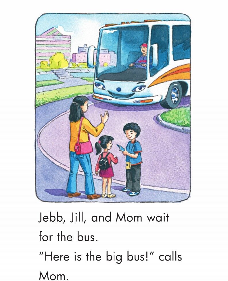 The Bus Ride绘本故事第3页