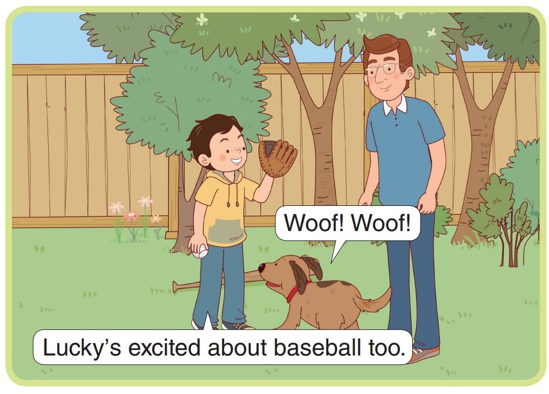 Baseball Season绘本故事第4页