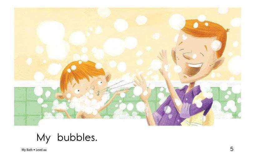 My Bath绘本故事第5页