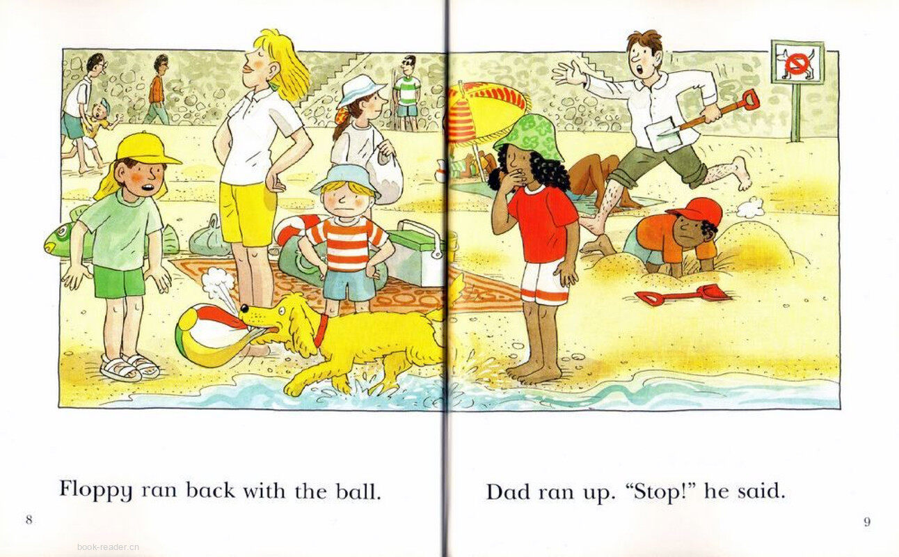 3B The Real Floppy绘本故事第5页