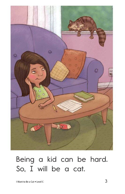 I Want to Be a Cat绘本故事第3页