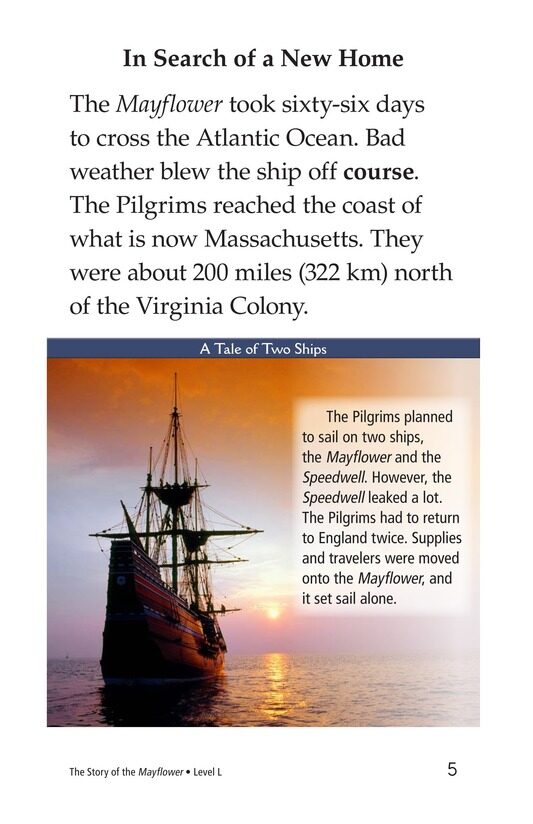 The Story of the Mayflower绘本故事第4页