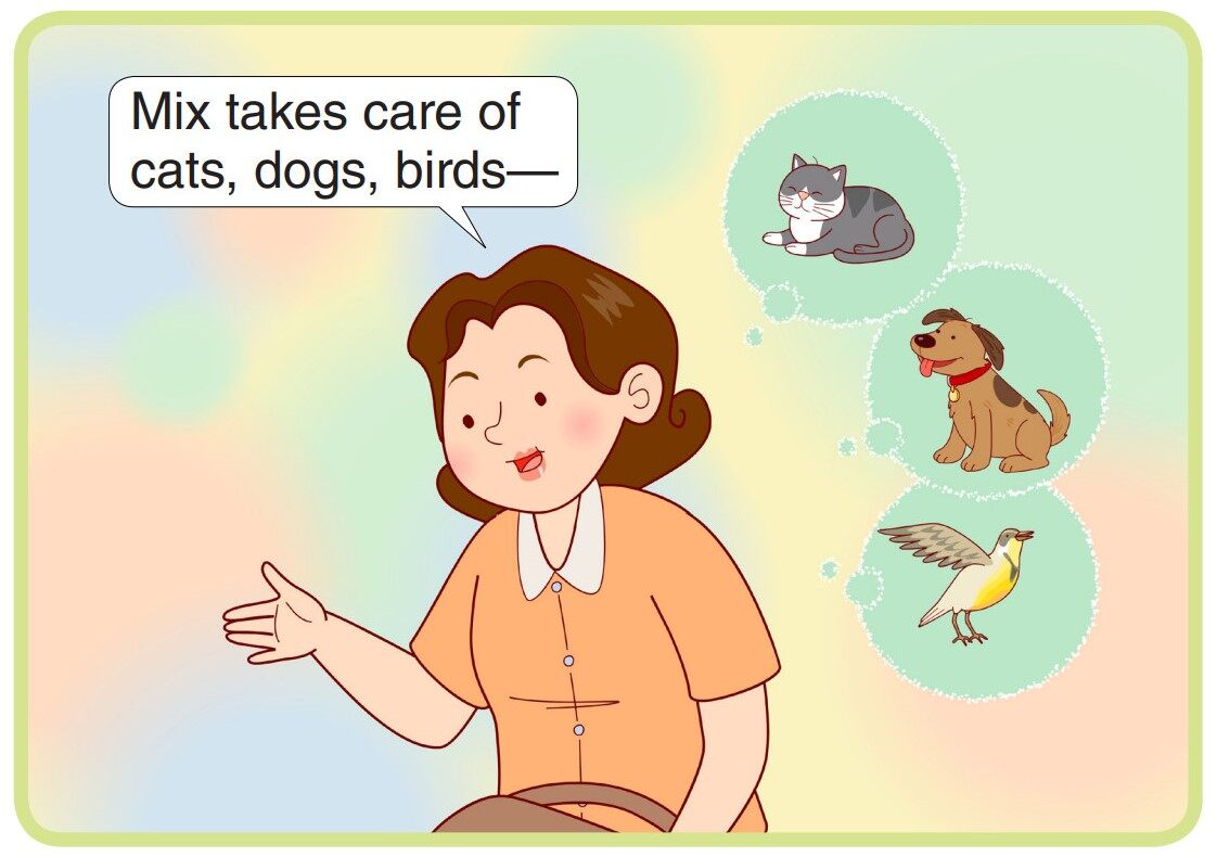 The Vet's Office绘本故事第4页