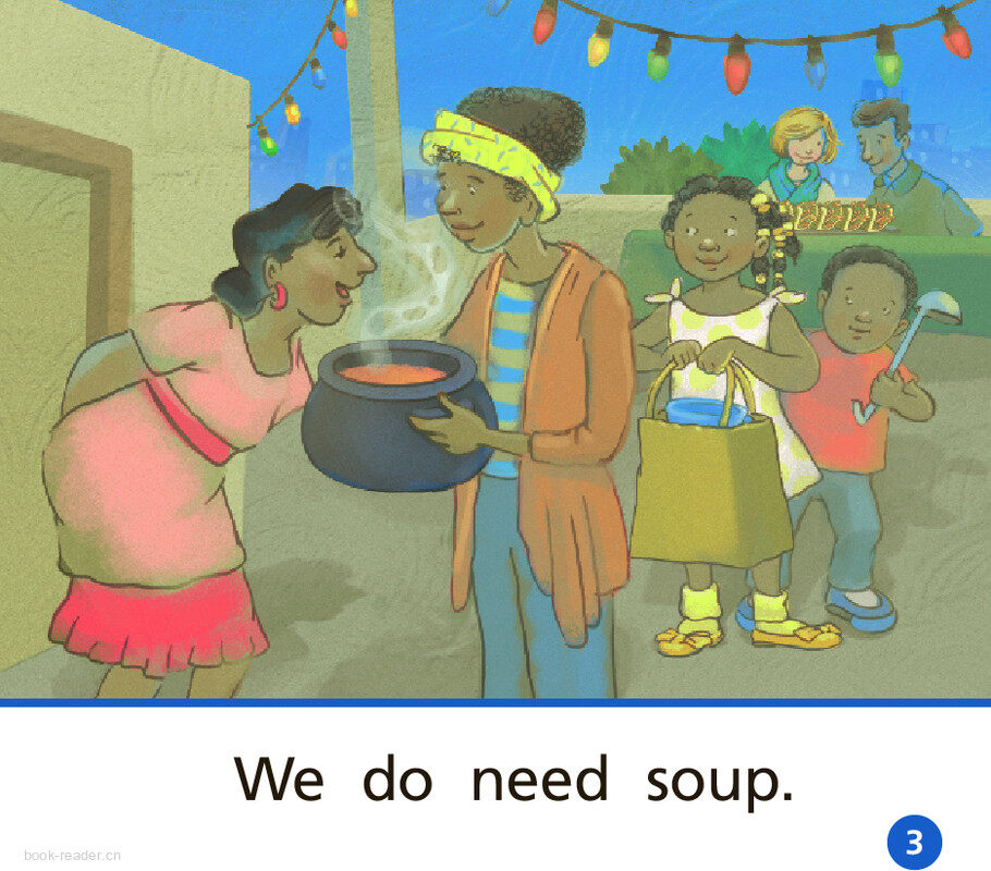 GK On U04W2 Neighborhood Party绘本故事第4页