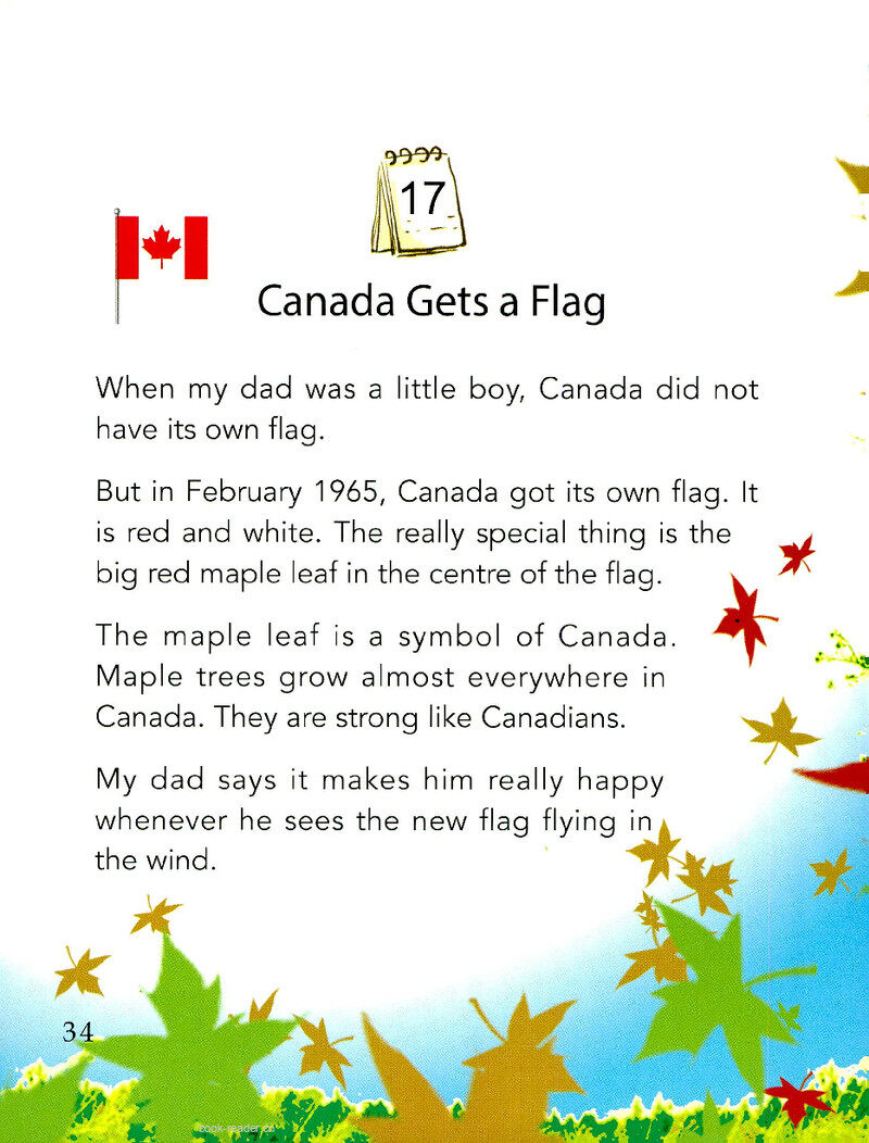 Canada Gets a Flag绘本故事第2页