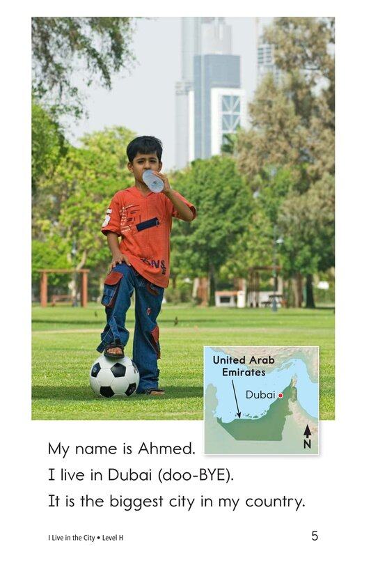 I Live in the City绘本故事第5页