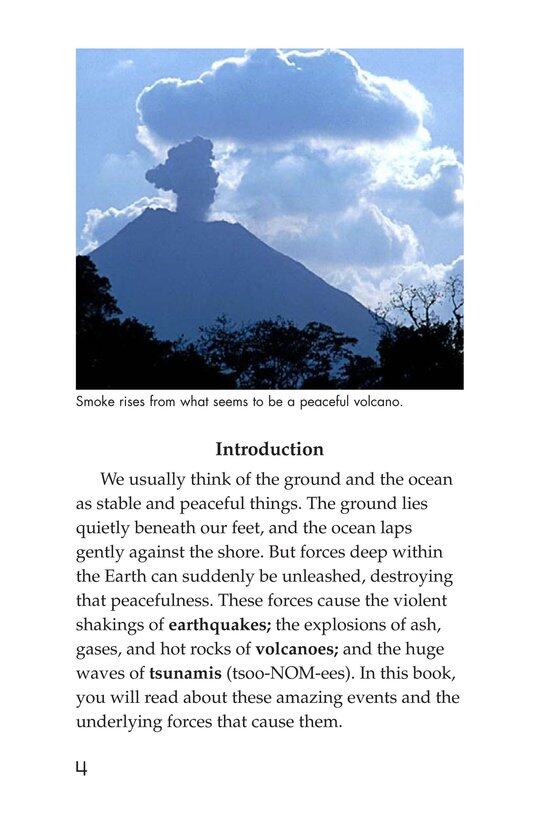 Earthquakes,Volcanoes,and Tsunamis绘本故事第3页
