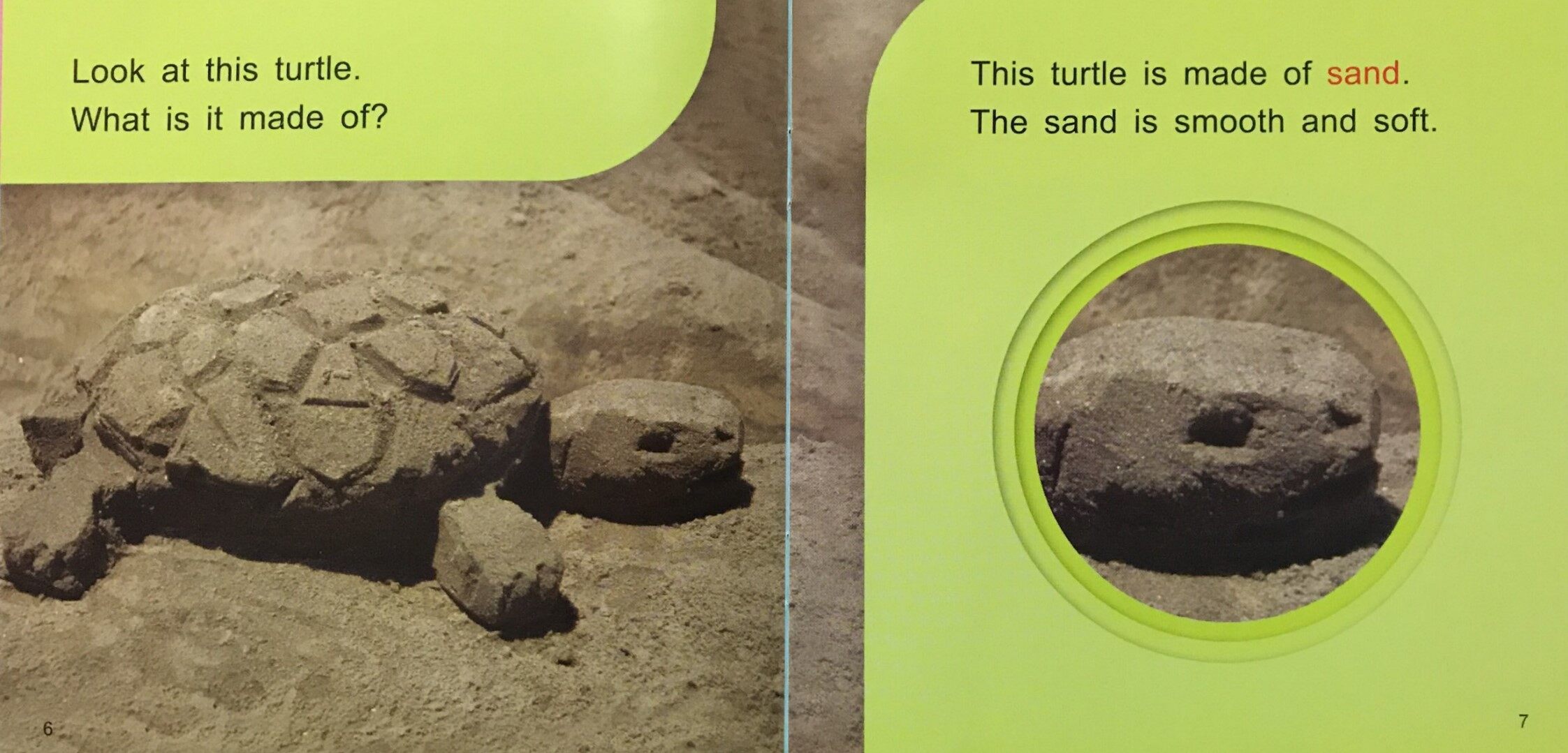 Looking at materials绘本故事第5页