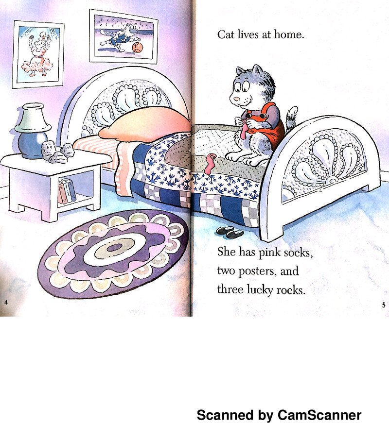 Cat on the Mat绘本故事第3页