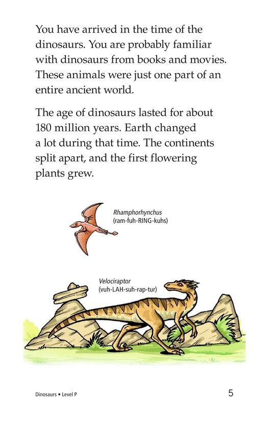 Dinosaurs绘本故事第4页
