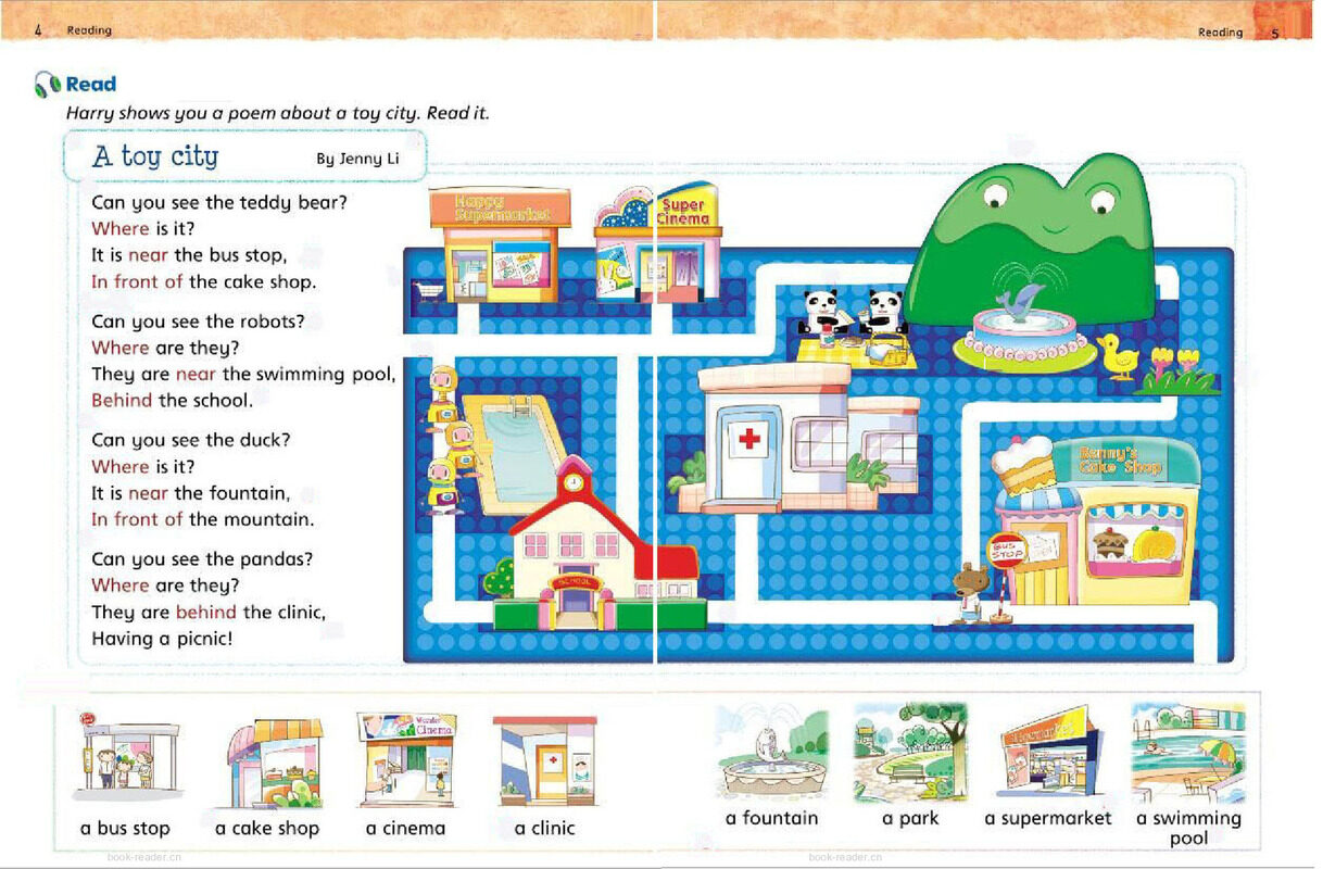 2A Unit 1 A day out绘本故事第3页