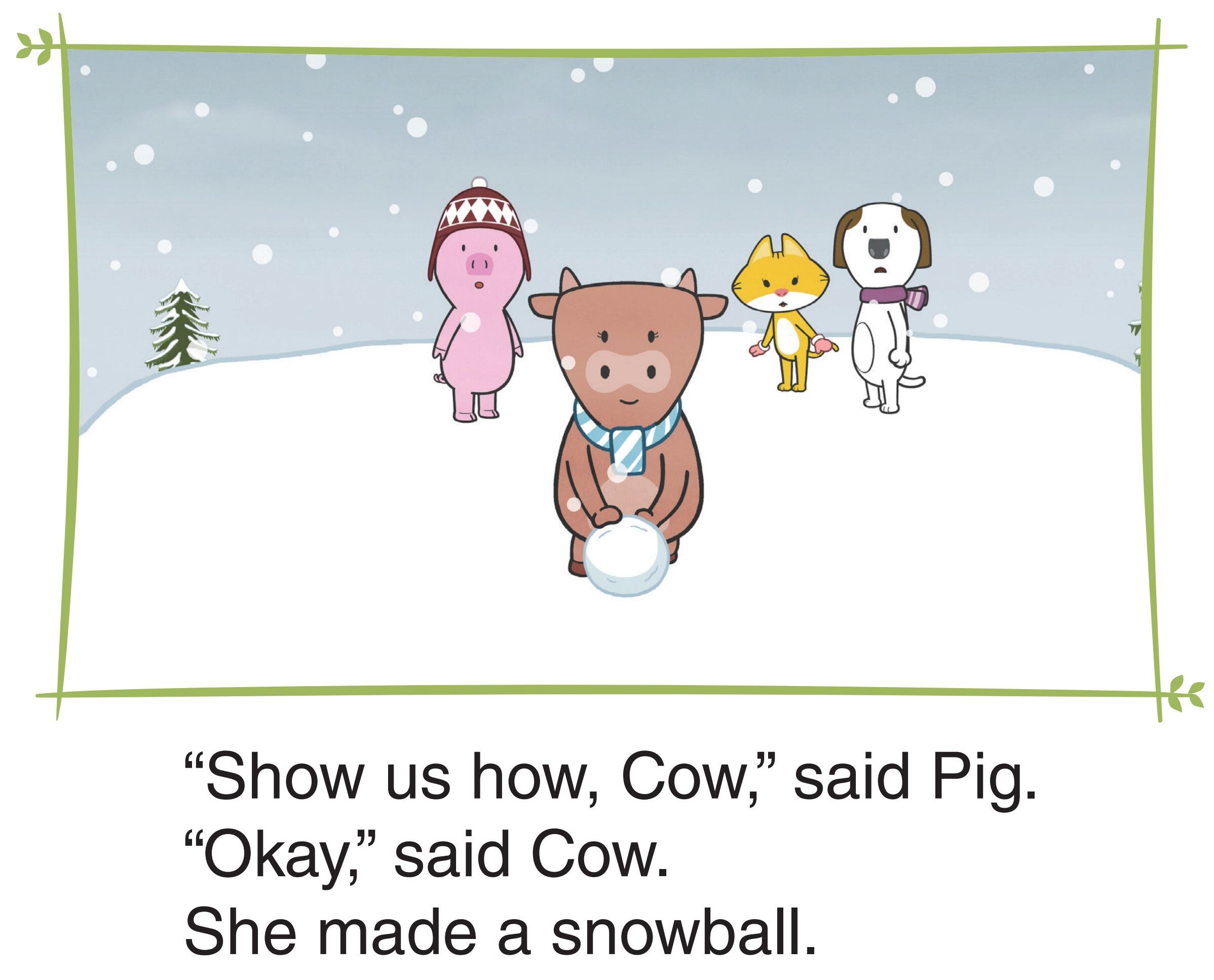 Snow Friends绘本故事第4页