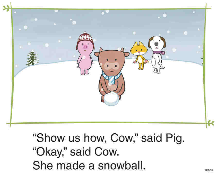 Snow Friends绘本故事第4页