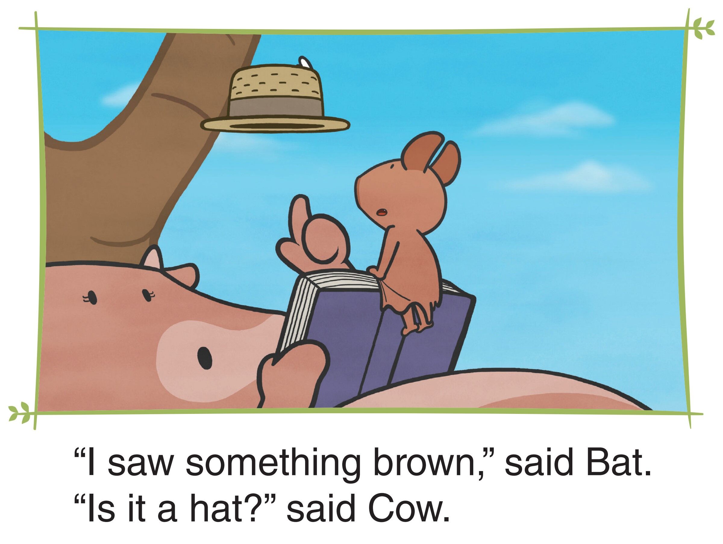 Something Brown绘本故事第3页