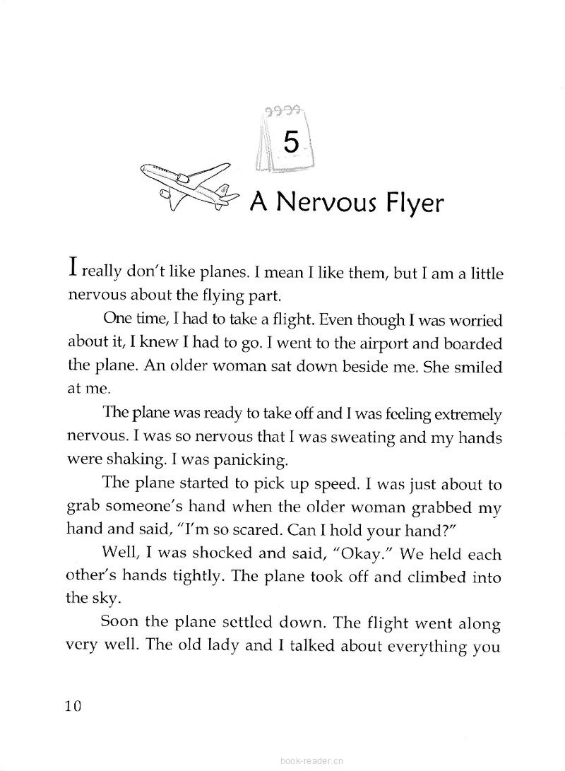 A Nervous Flyer绘本故事第2页