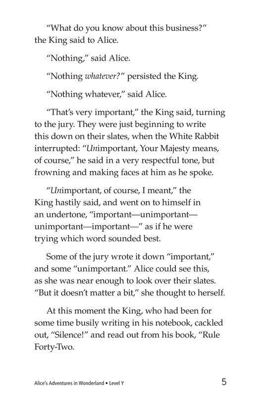 Alice's Adventures in Wonderland (Part 10)绘本故事第5页