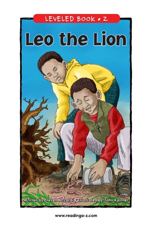 Leo the Lion绘本故事第2页