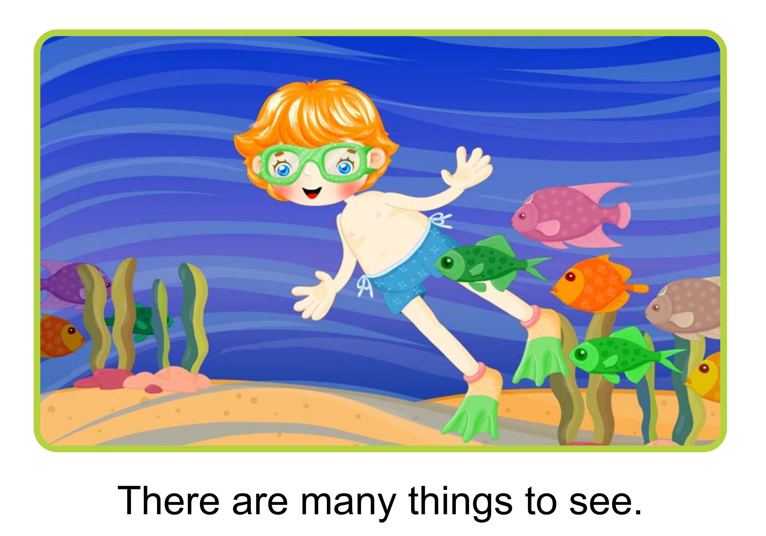 Underwater Fun绘本故事第3页