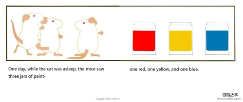 (46周)Mouse Paint绘本故事第4页