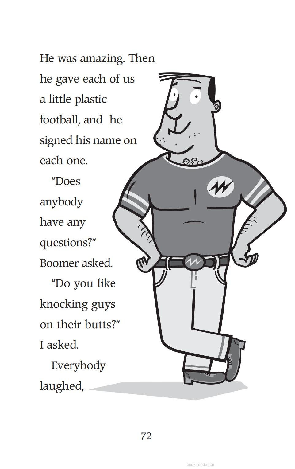 Chapter10 Football Players Are Really Dumb绘本故事第4页