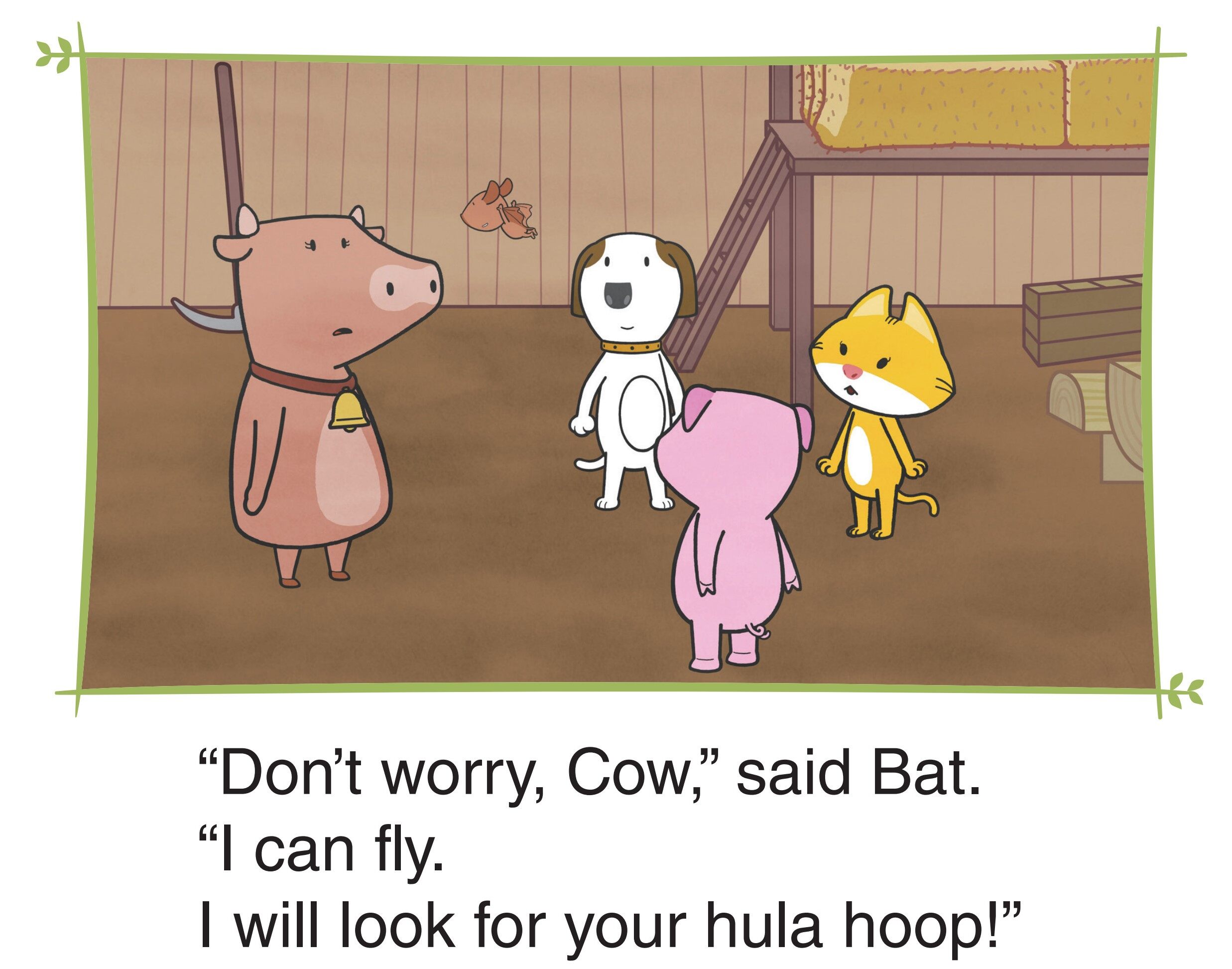 Bat Looks绘本故事第2页