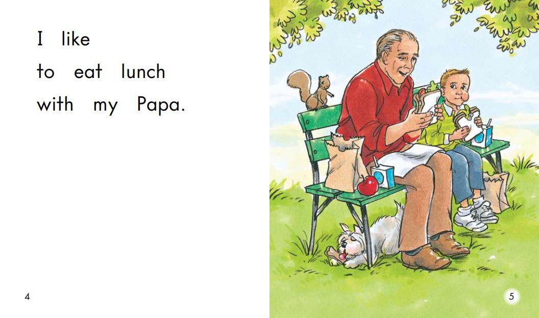 Sam and papa绘本故事第4页