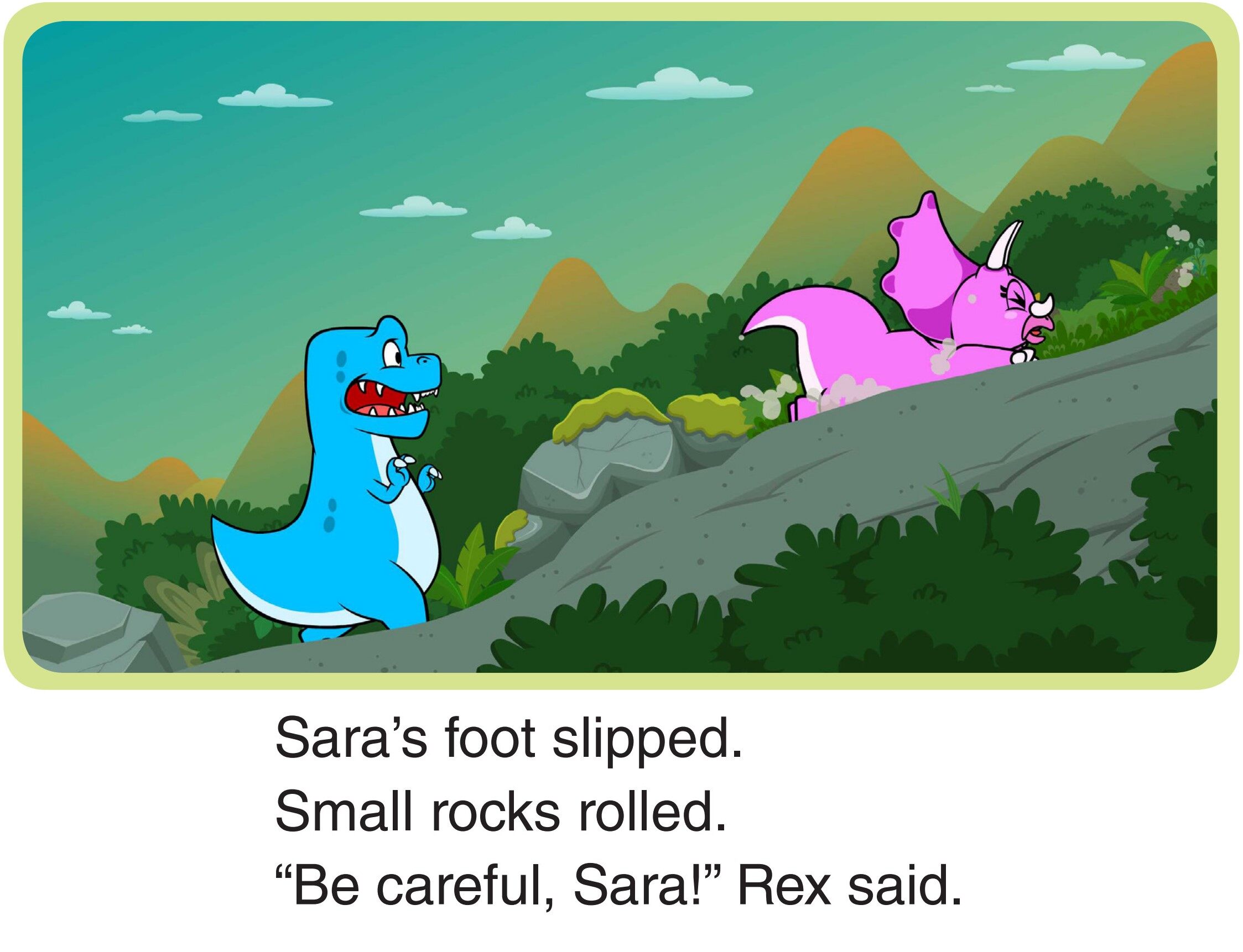 The Rock Slide绘本故事第5页