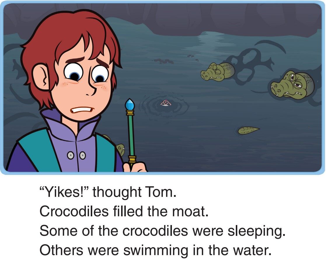 Crocodiles!绘本故事第3页