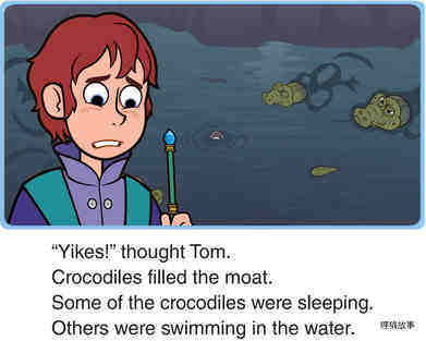 Crocodiles!绘本故事第3页