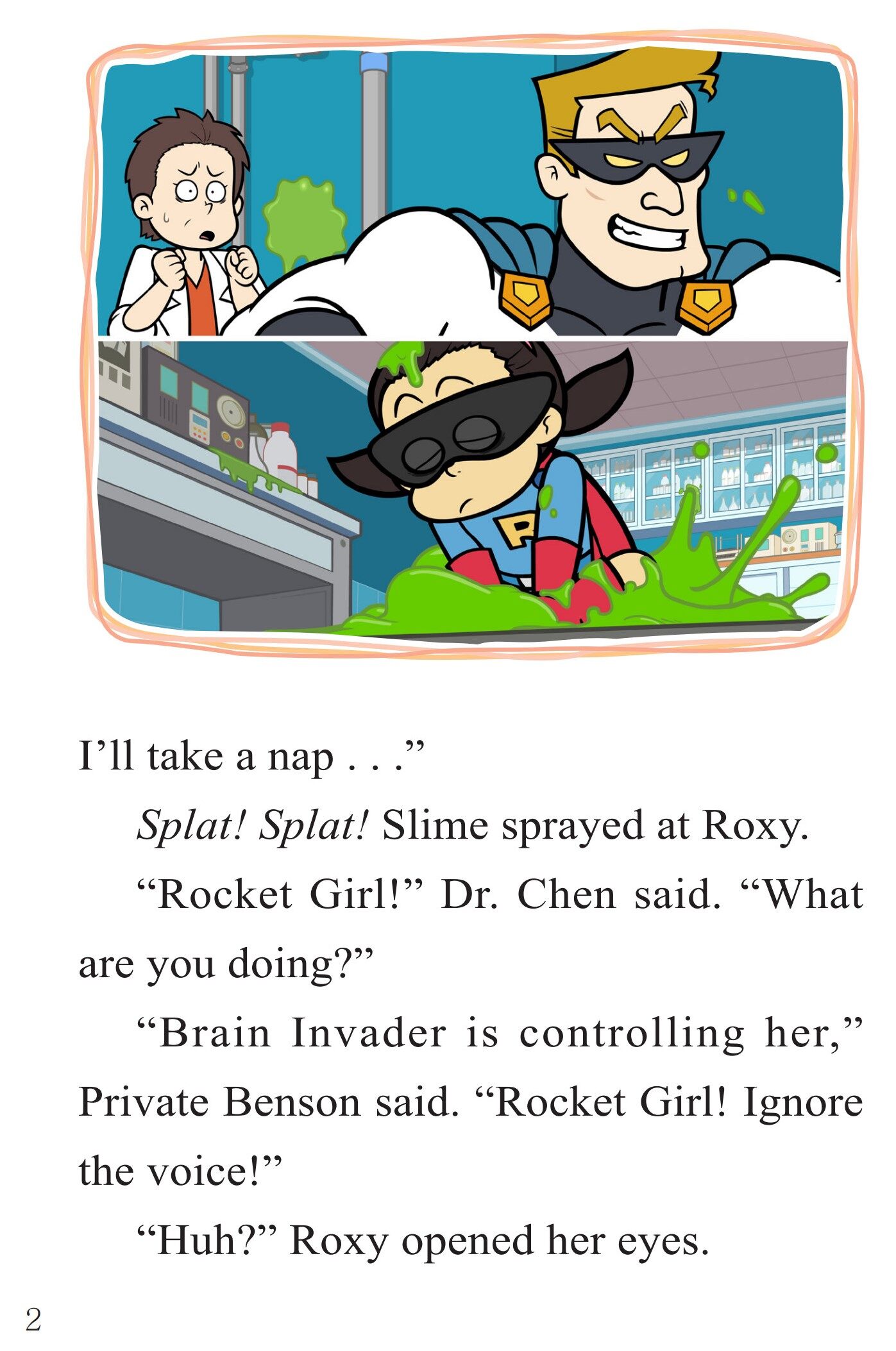 Stuck in Slime绘本故事第4页