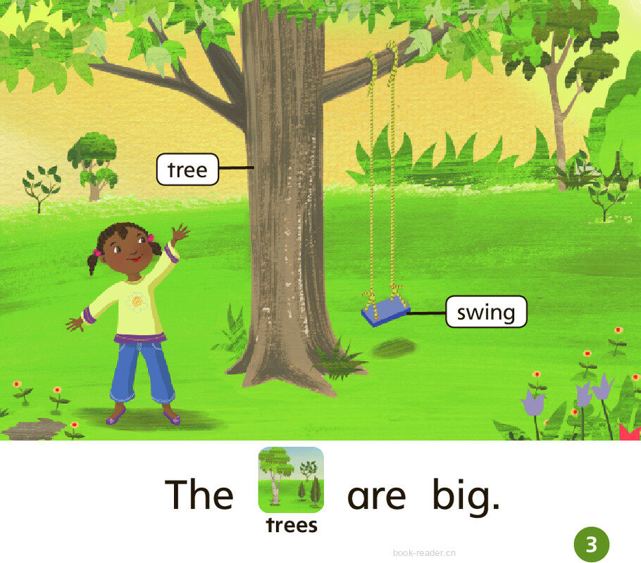 GK ELL U05W2 Many Trees绘本故事第4页