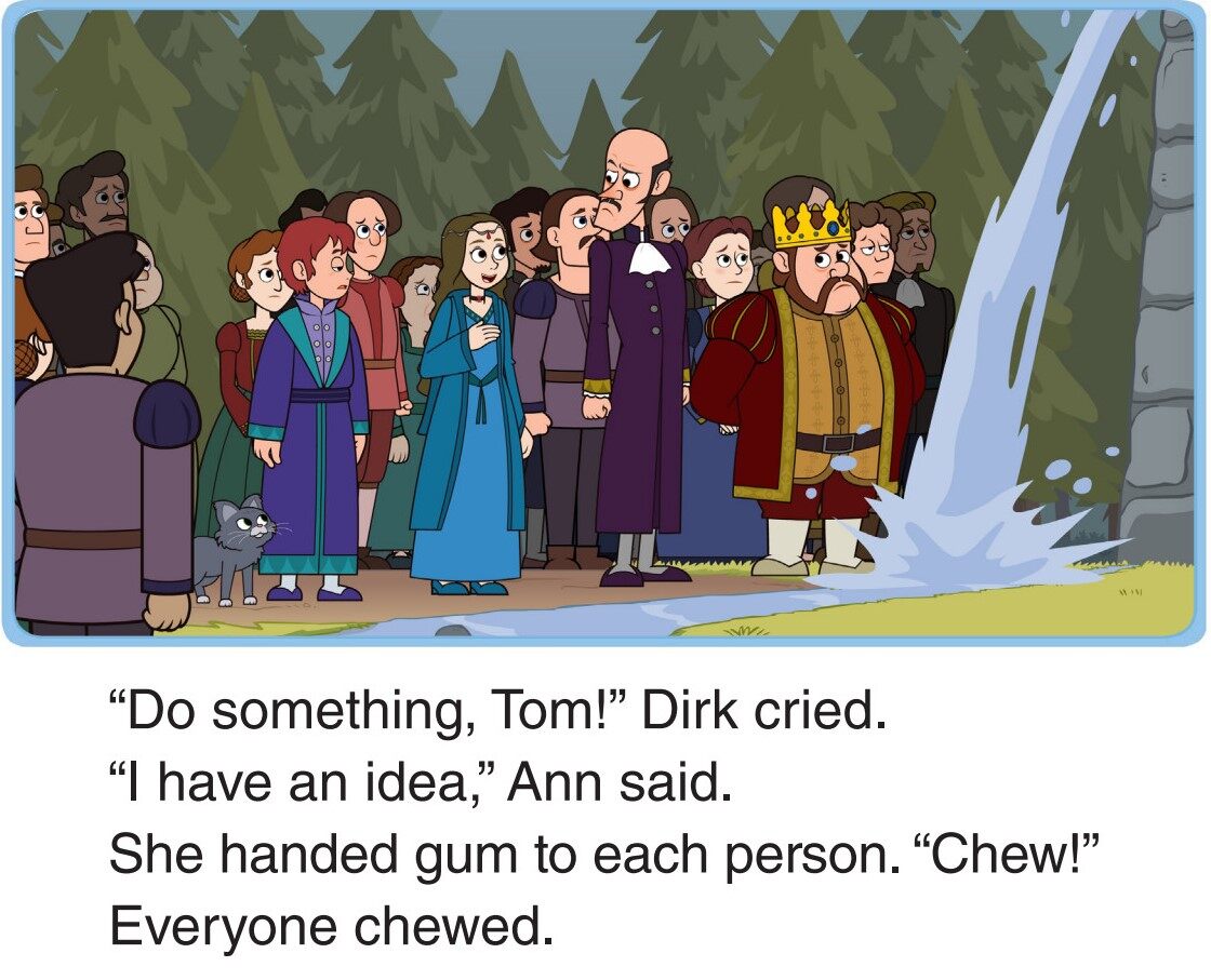 The Crack in the Wall绘本故事第5页